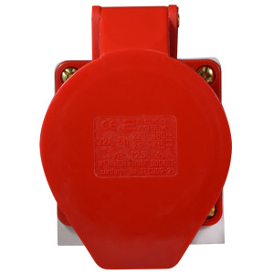 Розетка (гніздо) стаціонарна ГC 32А/5 3Р+N+РЕ (125)