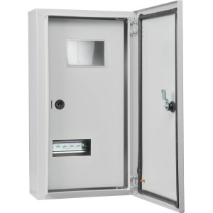 Корпус обліку металевий Light 9 модулів 3фл, навісний IP54, серії UBox