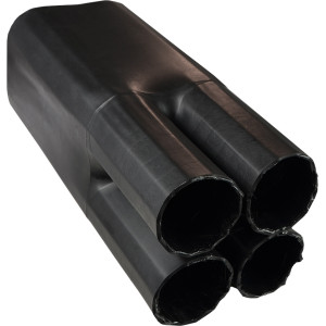 Рукавичка кабельна термоусаджувальна 4-х пала до 1кВ  ZT1-4.3 (150-240 мм²)