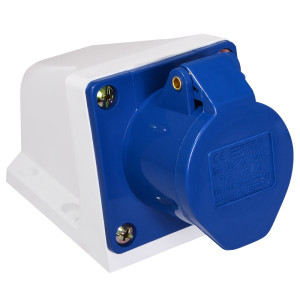 Розетка (гніздо) стаціонарна ГС 16А/3 2Р+РЕ (113)