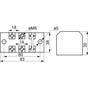 Колодка TB6004