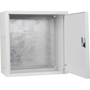 Корпус з монтажною панеллю металевий Light  40*40*20, IP31, серії UBox