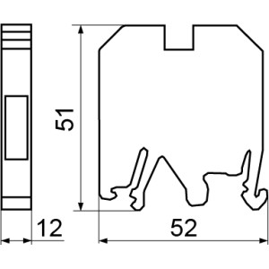 Клемник JXB 16/35 жовтий