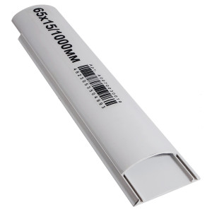 Підлоговий короб з клейовим шаром 65х15/1000мм