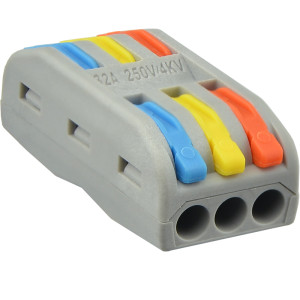 Клема з’єднувальна універсальна PCT-2-3-С (кольорова)