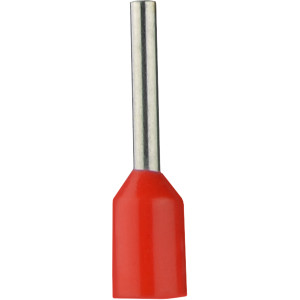 Наконечники трубчасті НТ 0,5-08 червоні (100шт)