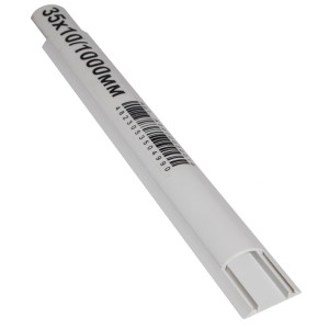 Підлоговий короб з клейовим шаром 35х10/1000мм