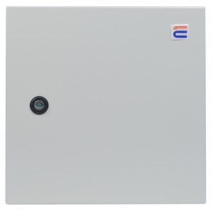 Корпус з монтажною панеллю металевий 30*30*20, IP31, серії UBox