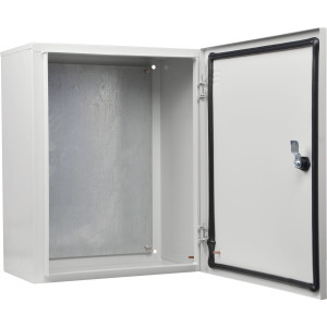 Корпус з монтажною панеллю металевий Light  50*40*25, IP54, серії UBox