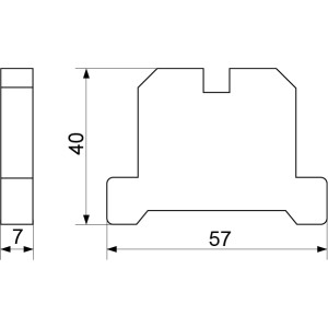 Клемник заземлення JB (ЕК) 2,5/35