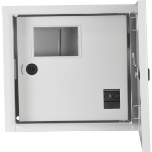 Корпус обліку металевий Light 4 модулі 1фл, навісний IP54, серії UBox