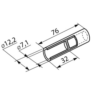 Гільза алюмінієва  GL-25
