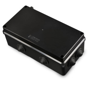 Розподільча  коробка серії UAtmo Jet Black 200*100*70