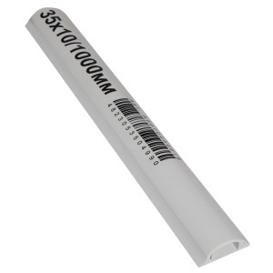 Підлоговий короб з клейовим шаром 35х10/1000мм