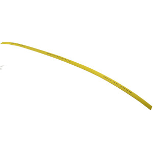 Термоусаджувальна трубка з клейовим шаром d 12,7мм  жовта шт.(1м)