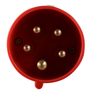 Вилка переносна ВП 16А/5 3Р+N+РЕ (015)