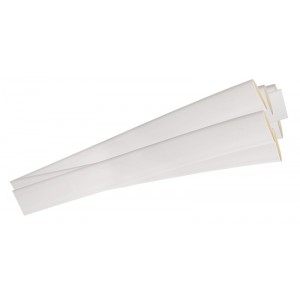 Термоусаджувальна трубка з клейовим шаром d 12,7мм біла шт.(1м)