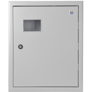 Корпус обліку металевий 27 модулів 3фл, вбудований IP31, серії UBox