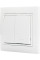 Вимикач 2-кл. BBсб10-2-0-Fl-W (білий)