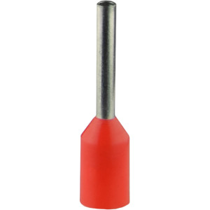Наконечники трубчасті НТ 0,5-08 червоні (100шт)