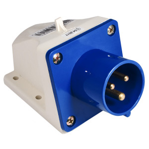 Вилка стаціонарна ВС 16А/3 2Р+РЕ (513)