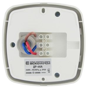 Інфрачервоний датчик руху ДР-46А білий