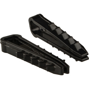 Дюбель-хомут (6*4) чорний під плоский кабель (уп.100шт)