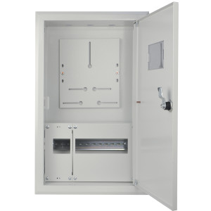 Корпус обліку металевий 12 модулів 3фл, вбудований IP31, серії UBox