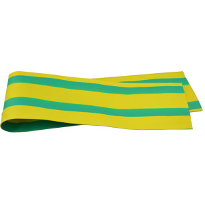 Термоусаджувальна трубка 90,0/45,0 шт.(1м) жовто-зелена