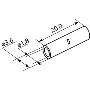 Гільза GT-1,5 (1шт.)