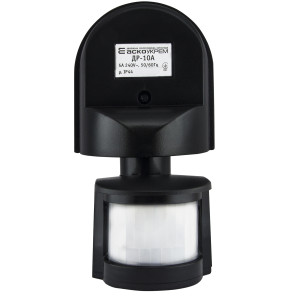 Інфрачервоний датчик руху ДР-10А чорний