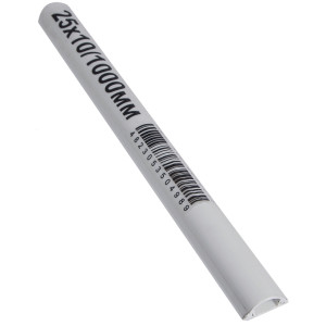 Підлоговий короб з клейовим шаром 25х10/1000мм