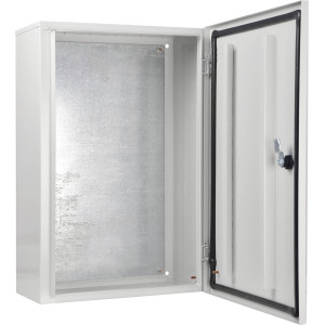 Корпус з монтажною панеллю металевий Light  60*40*20, IP54, серії UBox