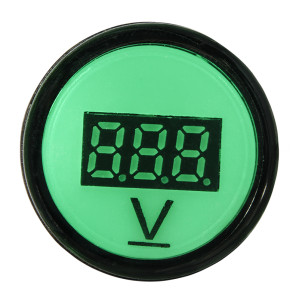Цифровий вимірювач напруги AD22-22DVM DC 5-30В (зелений)