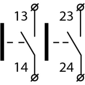 Пост двомісний "Вгору - Вниз" XAL-D222