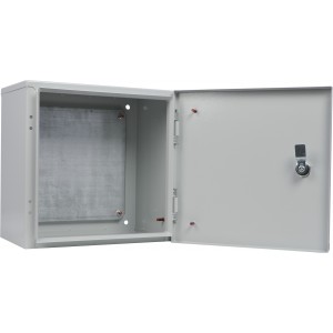 Корпус з монтажною панеллю металевий 30*30*20, IP31, серії UBox