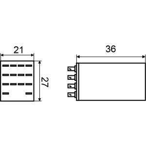 Реле МY4 (AC 24 V)