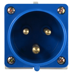 Вилка стаціонарна ВС 32А/3 2Р+РЕ (523)