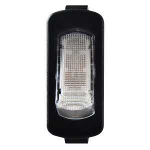 Перемикач 1 клав. білий з підсвічуванням KCD3-101N-12 WH/B 220V