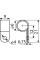Скоба кабельна (100 шт.) CHS 1/4R