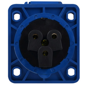 Розетка (гніздо) врізна ГВ 16А/3 2Р+РЕ (413)