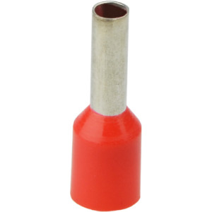 Наконечники трубчасті НТ 0,75-08 червоні (100шт)