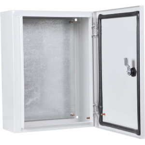 Корпус з монтажною панеллю металевий Light  40*30*20, IP54, серії UBox