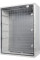 Корпус з АБС-пластику, ударостійкий, з монтажною панеллю, прозорі дверцята, 60*80*28, ІР65, серіїUBox