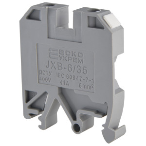 Клемник JXB 6/35 сірий