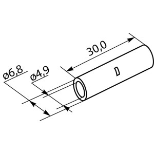 Гільза GT-10 (1шт.)
