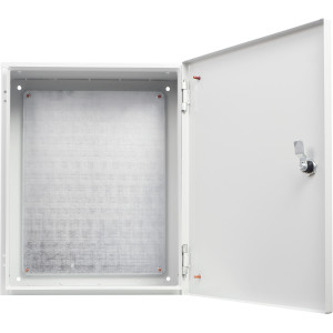 Корпус з монтажною панеллю металевий 50*40*25, IP31, серії UBox