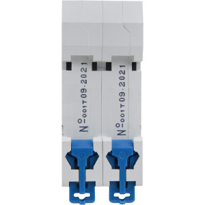 Модульний автоматичний вимикач UTrust 2р 25А B 6kА