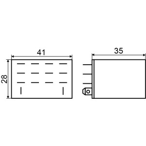 Реле LY4 (АС 36 V)