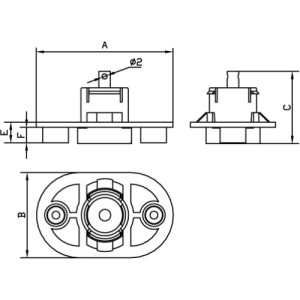Втулка Кінцева в бетон, д.16 та 25мм, 59389, ДКС